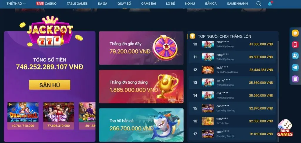 Lợi ích khi chơi Nổ Hũ tại qq8 bắn cá